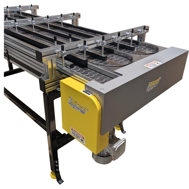 74 Series Flat Top Chain FirstIn-FirstOut Biflow Table